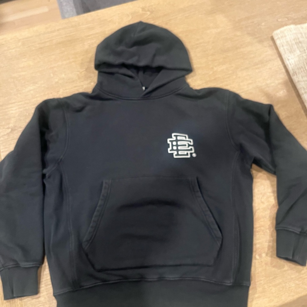 Eric Emanuel Black Hoodie with Logo